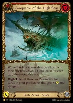 Conqueror of the High Seas [SEA130] (High Seas) Cold Foil