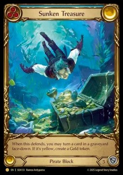 Sunken Treasure [SEA133] (High Seas) Cold Foil