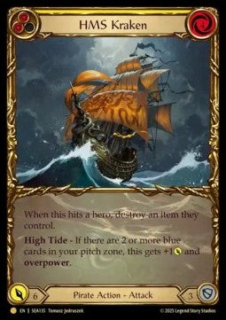 HMS Kraken [SEA135] (High Seas) Cold Foil