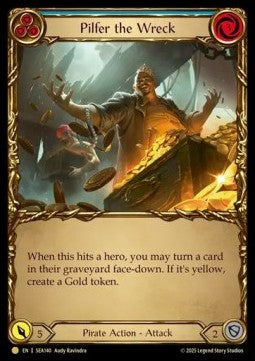 Pilfer the Wreck (Blue) [SEA140] (High Seas) Cold Foil