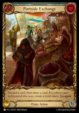 Portside Exchange (Extended Art) [SEA145] (High Seas) Cold Foil