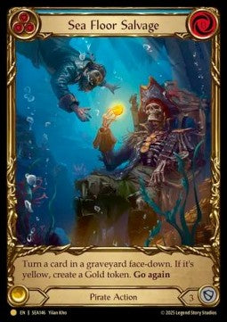 Sea Floor Salvage (Extended Art) [SEA146] (High Seas) Cold Foil