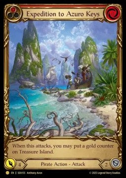 Expedition to Azuro Keys [SEA155] (High Seas) Cold Foil
