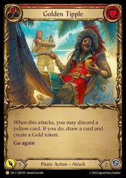 Golden Tipple (Red) [SEA159] (High Seas) Cold Foil