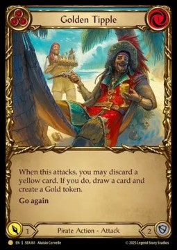 Golden Tipple (Blue) [SEA161] (High Seas) Cold Foil