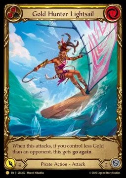 Gold Hunter Lightsail [SEA162] (High Seas) Cold Foil