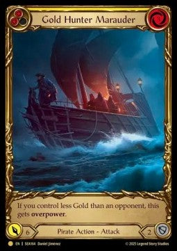 Gold Hunter Marauder [SEA164] (High Seas) Cold Foil