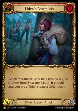 Thiev'n Varmints [SEA172] (High Seas) Cold Foil