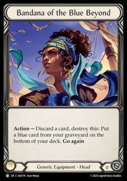 Bandana of the Blue Beyonds [SEA179] (High Seas) Cold Foil