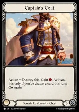 Captain's Coat [SEA181] (High Seas) Cold Foil