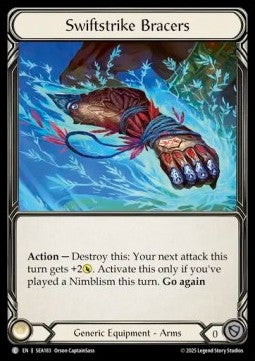 Swiftstrike Bracers [SEA183] (High Seas) Cold Foil