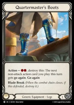 Quartermaster's Boots [SEA185] (High Seas) Cold Foil