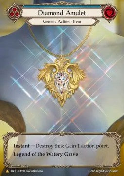 Diamond Amulet (Marvel) [SEA190] (High Seas) Cold Foil