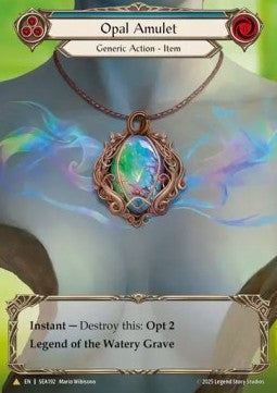 Opal Amulet (Marvel) [SEA192] (High Seas) Cold Foil