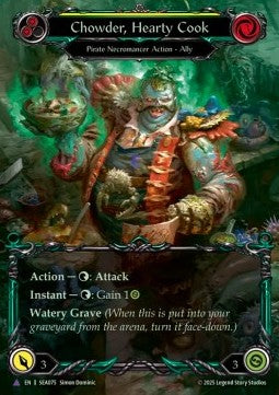 Chowder, Hearty Cook (Marvel) [SEA075] (High Seas) Cold Foil