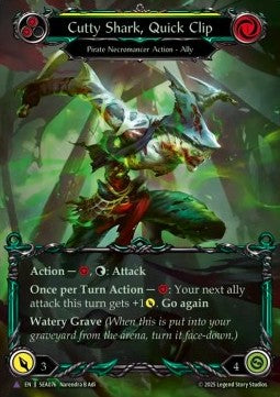 Cutty Shark, Quick Clip (Marvel) [SEA076] (High Seas) Cold Foil