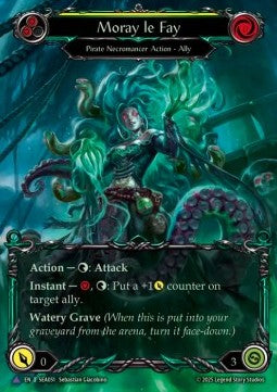 Moray le Fay (Marvel) [SEA051] (High Seas) Cold Foil