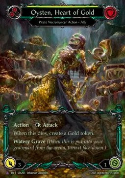 Oysten, Heart of Gold (Marvel) [SEA263] (High Seas) Cold Foil