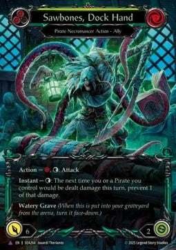 Sawbones, Dockhand (Marvel) [SEA264] (High Seas) Cold Foil