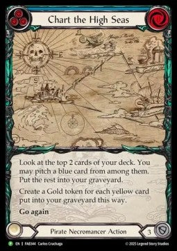 Chart the High Seas (Extended Art) [FAB344] (FAB Promos) Rainbow Foil