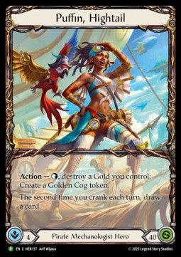 Puffin, Hightail [HER137] (Hero Promos) Rainbow Foil