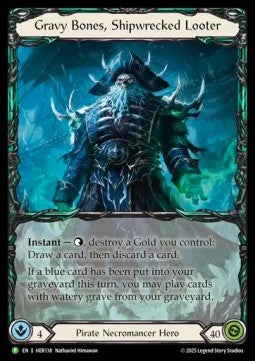 Gravy Bones, Shipwrecked Looter [HER138] (Hero Promos) Rainbow Foil