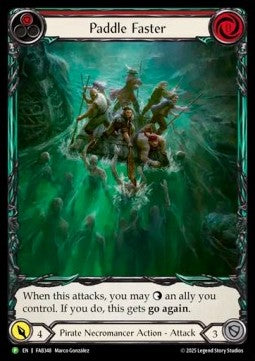 Paddle Faster (Extended Art) [FAB348] (FAB Promos) Rainbow Foil