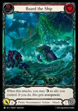 Board the Ship (Extended Art) [FAB347] (FAB Promos) Rainbow Foil