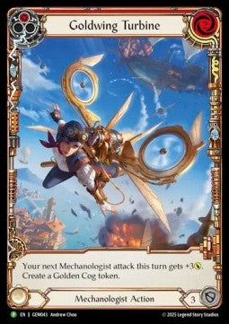 Goldwing Turbine (Red) (Extended Art) [GEM043] (GEM Pack Promos) Rainbow Foil