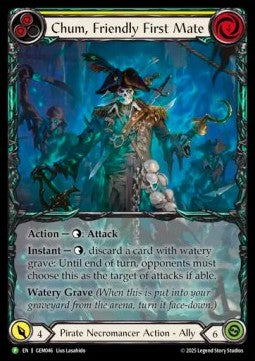 Chum, Friendly First Mate (Extended Art) [GEM046] (GEM Pack Promos) Rainbow Foil