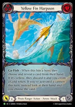 Yellow Fin Harpoon (Extended Art) [GEM056] (GEM Pack Promos) Regular