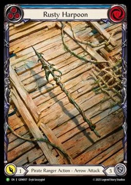 Rusty Harpoon (Extended Art) [GEM057] (GEM Pack Promos) Rainbow Foil