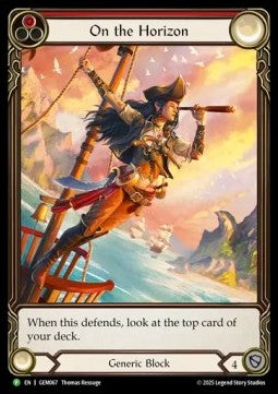 On the Horizon (Red) (Extended Art) [GEM067] (GEM Pack Promos) Regular
