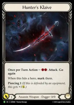Hunter's Klaive [GEM068] (GEM Pack Promos) Regular