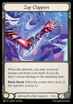 Zap Clappers [JDG048] (Judge Promos) Cold Foil