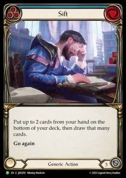 Sift (Blue) [JDG050] (Judge Promos) Cold Foil
