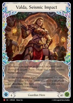 Valda, Seismic Impact [MPG001] (Mastery Pack: Guardian) Regular
