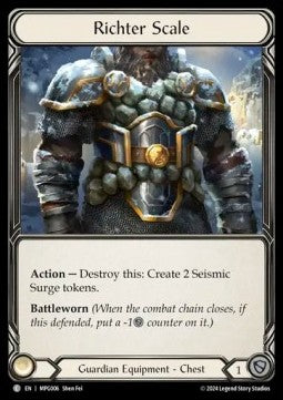 Richter Scale [MPG006] (Mastery Pack: Guardian) Regular