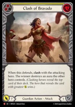 Clash of Bravado [MPG015] (Mastery Pack: Guardian) Rainbow Foil