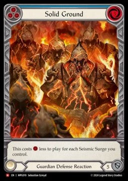 Solid Ground (Extended Art) [MPG019] (Mastery Pack: Guardian) Rainbow Foil