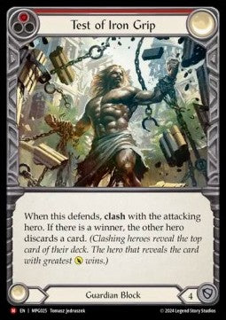 Test of Iron Grip [MPG025] (Mastery Pack: Guardian) Rainbow Foil