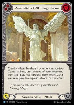Annexation of All Things Known (Extended Art) [MPG029] (Mastery Pack: Guardian) Rainbow Foil
