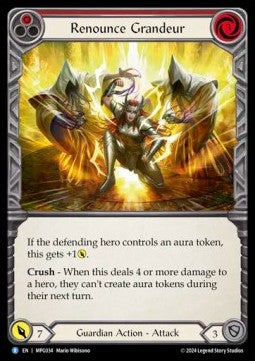 Renounce Grandeur [MPG034] (Mastery Pack: Guardian) Regular