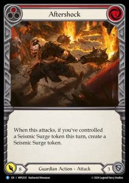 Aftershock (Red) [MPG035] (Mastery Pack: Guardian) Regular