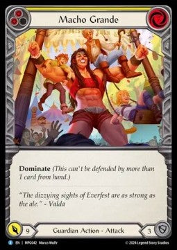 Macho Grande (Yellow) [MPG042] (Mastery Pack: Guardian) Rainbow Foil