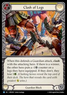 Clash of Legs [MPG050] (Mastery Pack: Guardian) Rainbow Foil