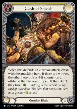 Clash of Shields [MPG051] (Mastery Pack: Guardian) Regular