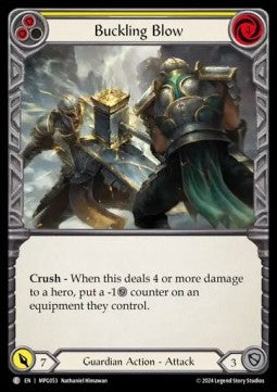 Buckling Blow (Yellow) [MPG053] (Mastery Pack: Guardian) Regular