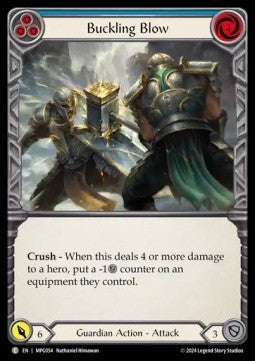 Buckling Blow (Blue) [MPG054] (Mastery Pack: Guardian) Regular
