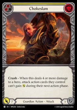 Chokeslam (Yellow) [MPG059] (Mastery Pack: Guardian) Regular